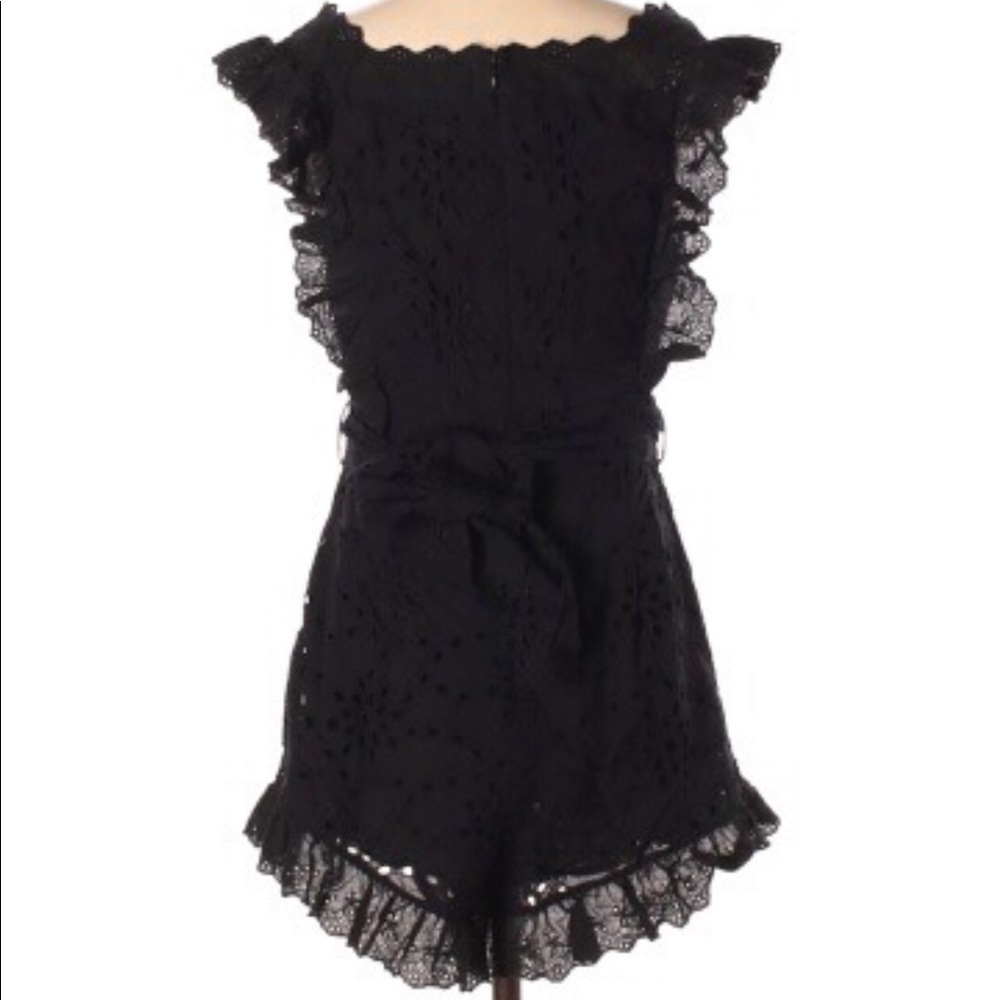 Vici Black Laced Romper